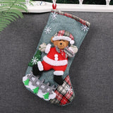 10 Piece Handmade Christmas Stockings - ChristmaShop