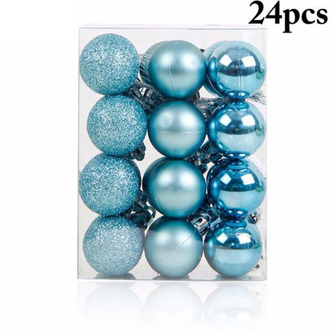 Ice Blue Christmas Ornaments - ChristmaShop