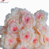 Handmade Silk Rose Flowers Head For Christmas Decoration - ChristmaShop
