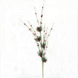 2pcs/lot 32 Inch Christmas Red Berry Branch Artificial Holly Flower Pick Wreath - ChristmaShop