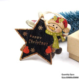 Wooden Christmas Tree Pendants - ChristmaShop