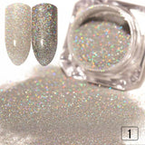 Gradient Shiny Nail Glitter - ChristmaShop