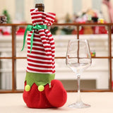1pc Table Leg Chair Foot Covers Santa Claus Navidad 2019 Christmas Decoration for Home Chair Table Cover Decor New Year Supplies - ChristmaShop